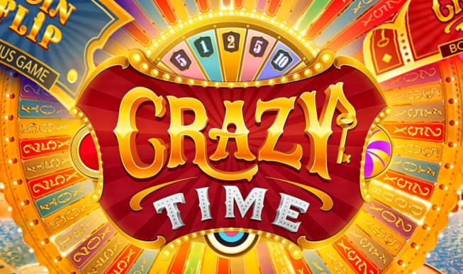 Crazy Time Logo bij Winbet